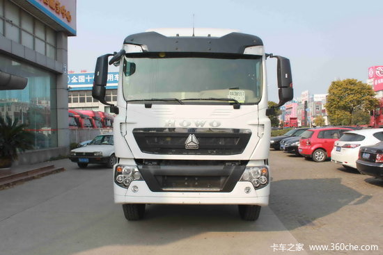 中国重汽 howo t5g重卡 340马力 6x4牵引车(zz4257n324ge1)