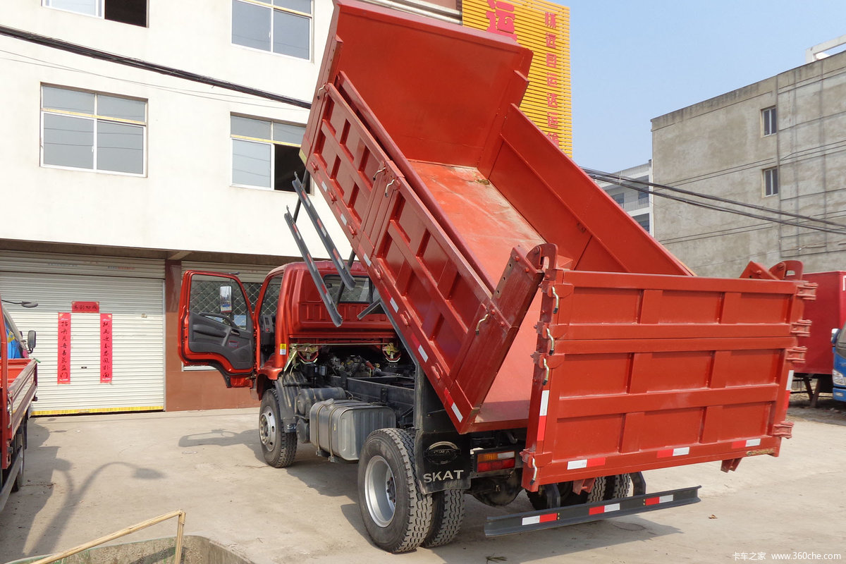 【图】时骏 斯卡特轻卡 130马力 4.2米自卸车(lfj3045