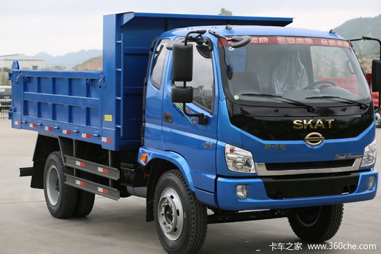 时骏 斯卡特轻卡 130马力 4x2 4.2米自卸车(lfj3055g4)