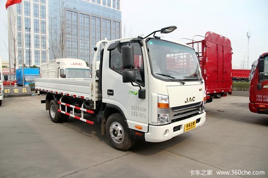 江淮帅铃h330130马力418米单排栏板轻卡6挡hfc1034p71k1c2报价