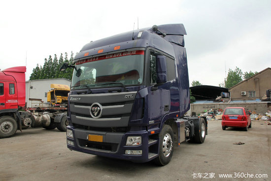 福田 欧曼gtl 6系重卡 超能版 360马力 4x2牵引车(bj4189slfka-aa)报