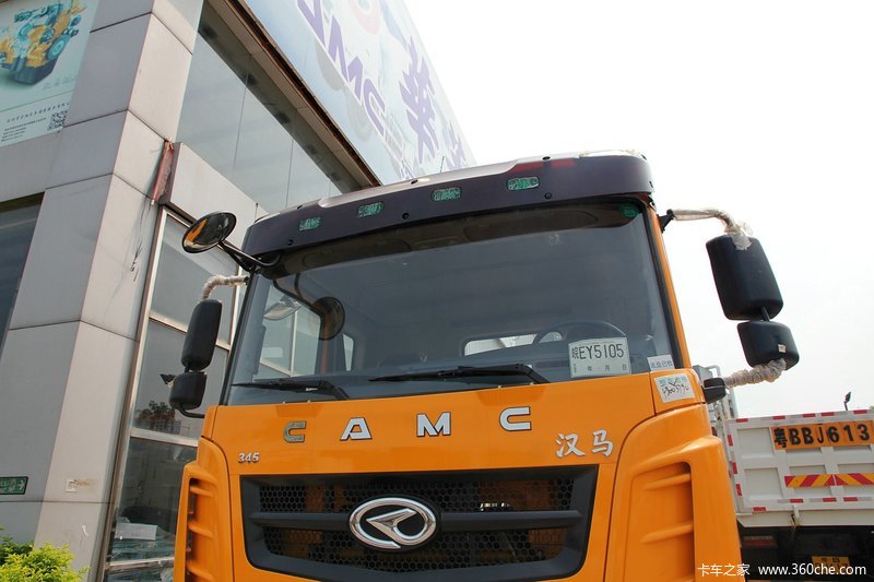 【图】华菱 汉马重卡 345马力 6x4牵引车(hn4252a34c2m4)_实拍图片