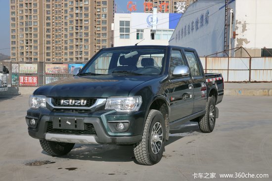 庆铃 五十铃tf 基本型 2.6l汽油 121马力 四驱 双排皮卡