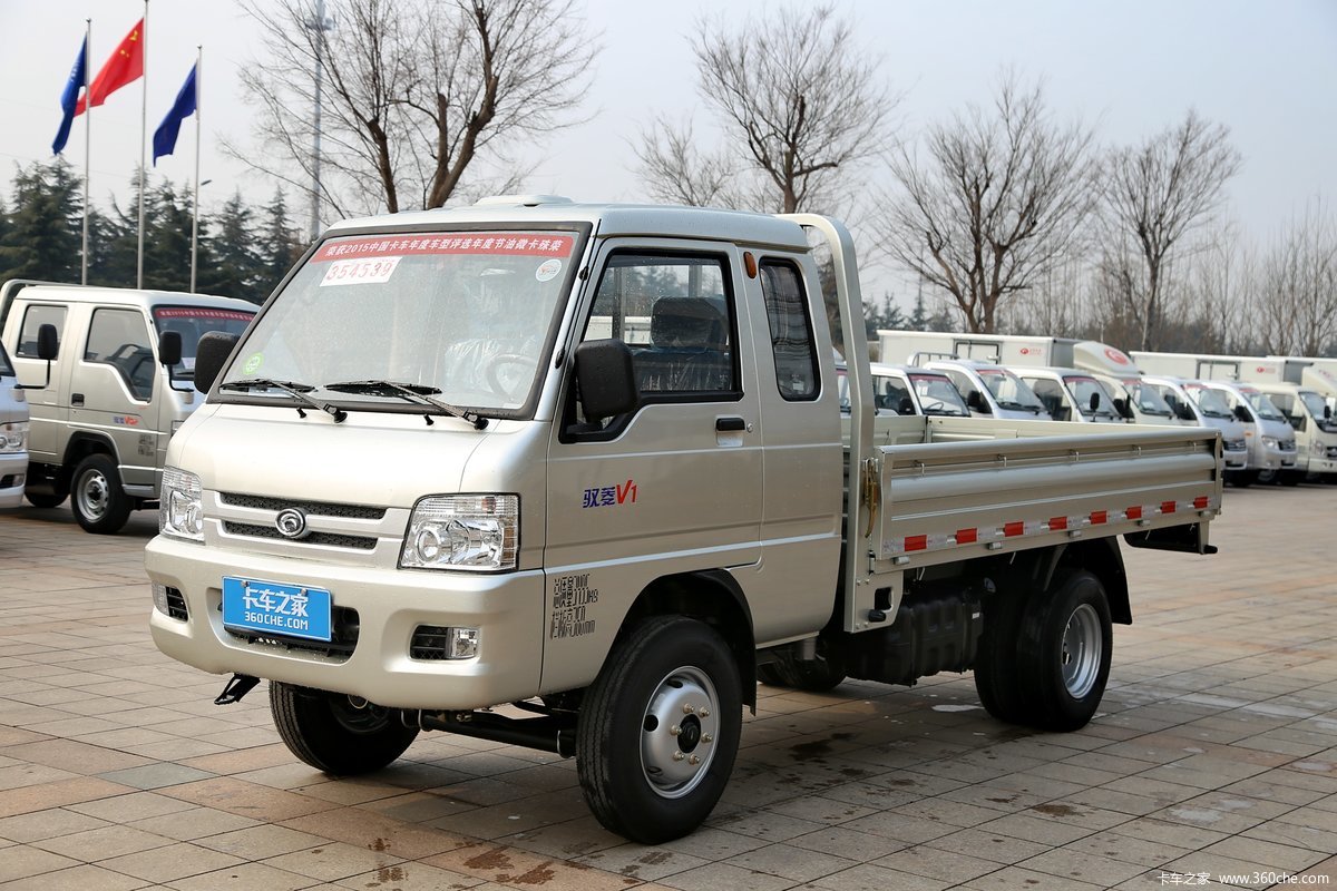 【图】福田时代 驭菱v1 1.8l 68马力 柴油 排半栏板