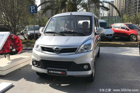 福田商务车 风景v3 2015款 舒适型 86马力 1.2l面包车