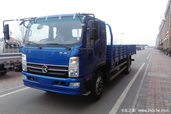 凯马 凯捷m6 132马力 6.2米排半栏板轻卡(kmc1148llb48p4)