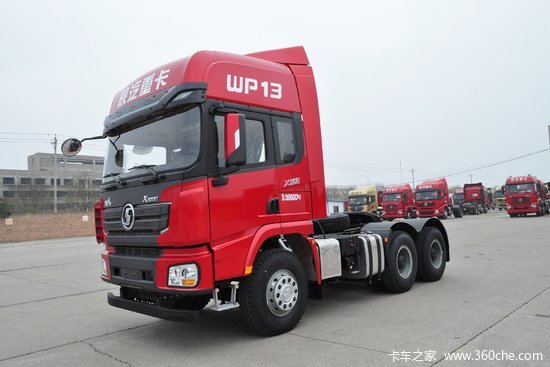 陕汽重卡 德龙x3000 黄金版 550马力 6x4牵引车(sx4250xc42)