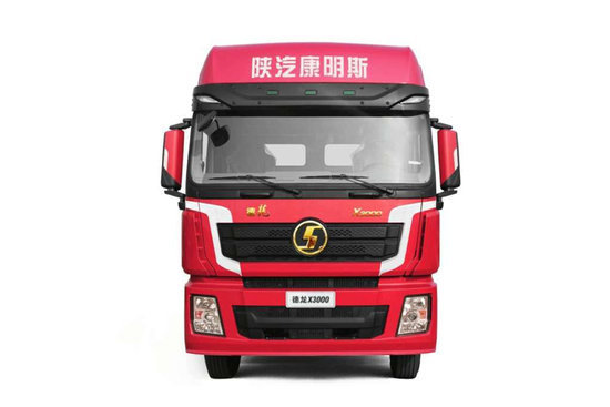 陕汽康明斯 德龙x3000 轻量化版 440马力 6x4 amt自动挡牵引车(sx4250