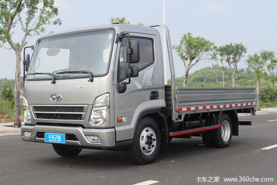 165米单排栏板轻卡(chm2040zdb33v) 电询询底价 现代商用车 泓图500