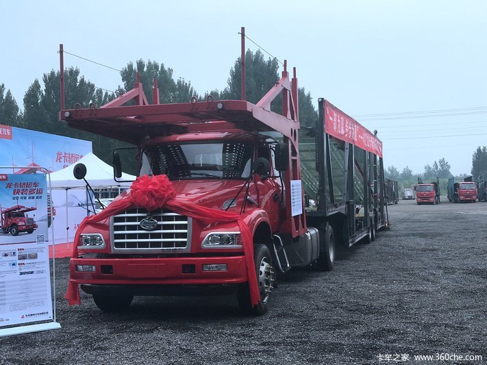 【图】东风柳汽 龙卡重卡 270马力 4x2轿运长头牵引车(lz4180g2ab)