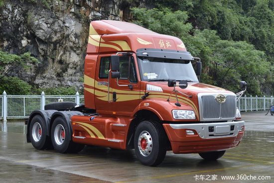 一汽柳特安捷l5r重卡460马力6x4长头牵引车ca4255k2e5r5t1a92