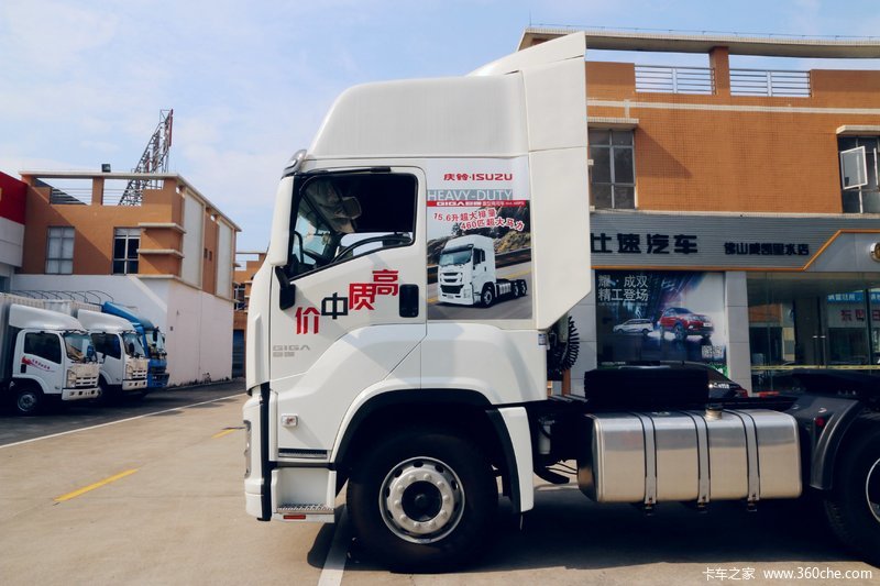 【图】庆铃 五十铃巨咖 460马力 6x4牵引车(速比3.07)