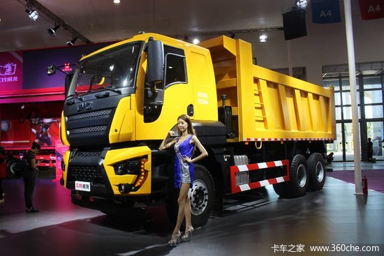 江铃重汽 威龙重卡 6x4自卸车