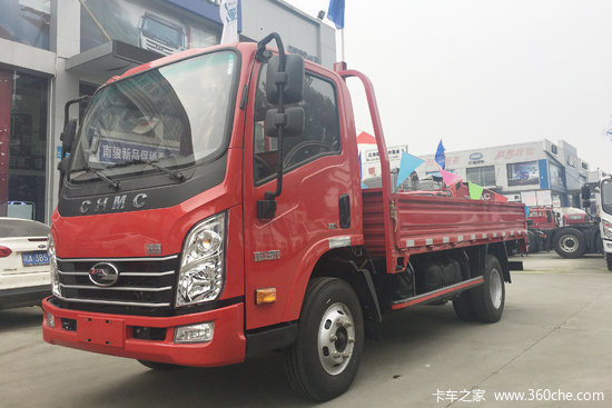 现代商用车 致道300n 116马力 4.145米单排栏板轻卡(cnj1041edf33v)