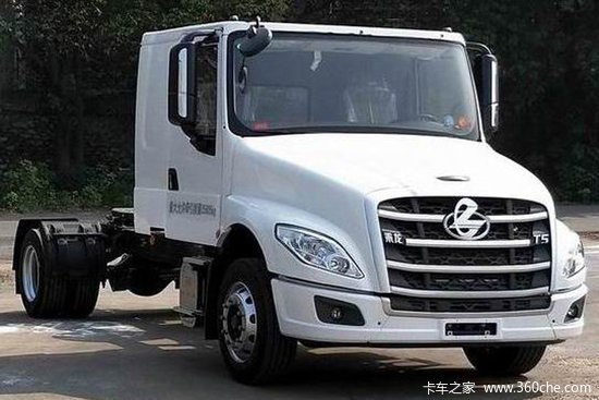 东风柳汽 乘龙t5重卡 280马力 4x2长头牵引车(lz4180t5ab)