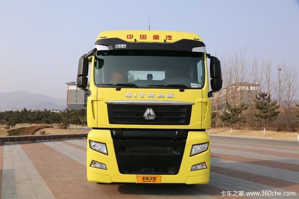 中国重汽 汕德卡sitrak c7h重卡 智能版 540马力 6x4牵引车(zz4256v3