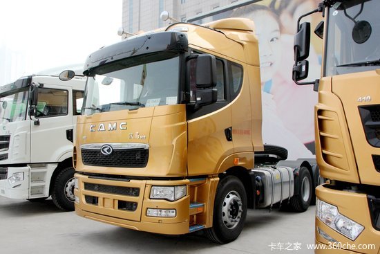 华菱 汉马h9重卡 480马力 6x4牵引车(hn4250a48c4m5)