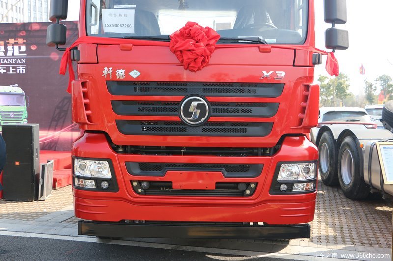 【图】陕汽商用车 轩德x3 轻量化版 440马力 6x4 lng