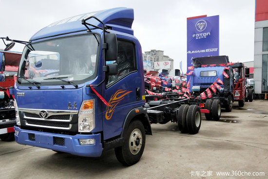 中国重汽豪曼h3154马力42米单排仓栅式轻卡zz5048ccyd17eb1报价