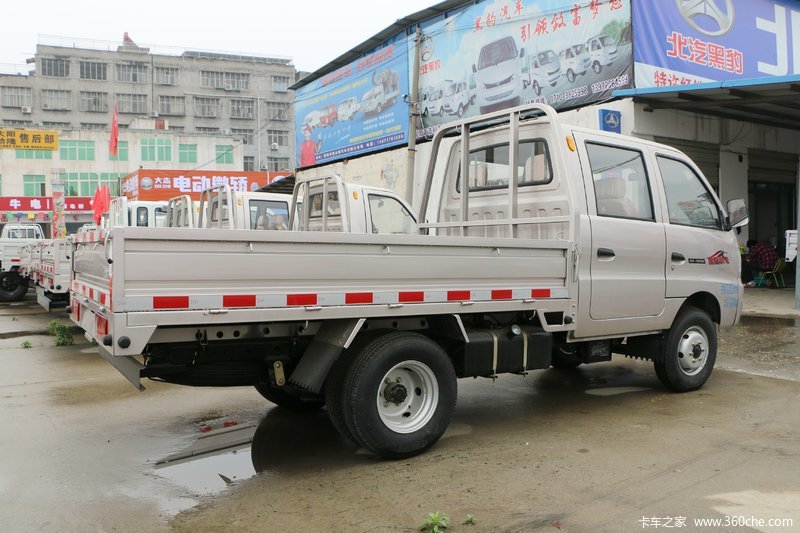 2l 85马力 汽油 2.595米双排栏板微卡(bj1036w30js) 外观