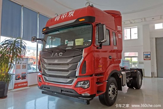 江淮 格尔发k5w重卡 350马力 4x2牵引车(hfc4181p1k5a35s3v)