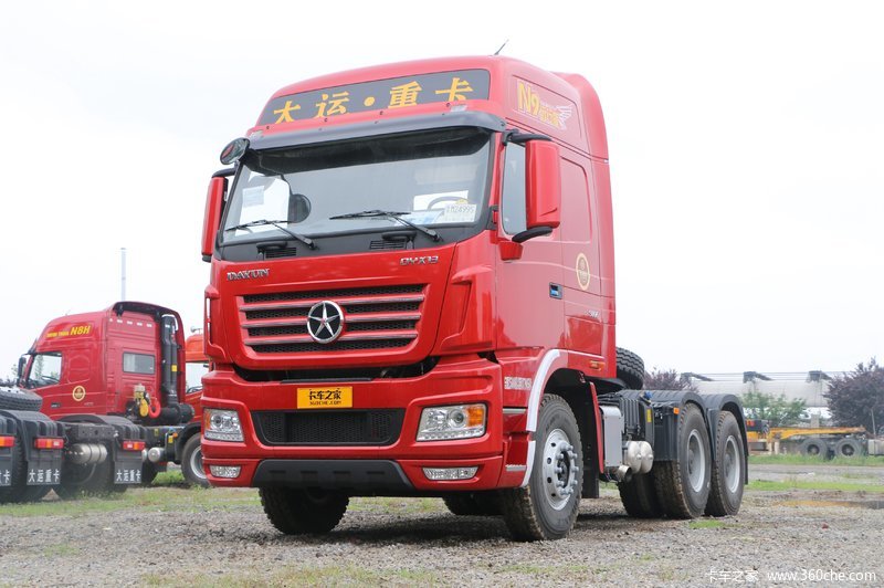 【图】大运 n9重卡 远行版 500马力 6x4牵引车(cgcd5f
