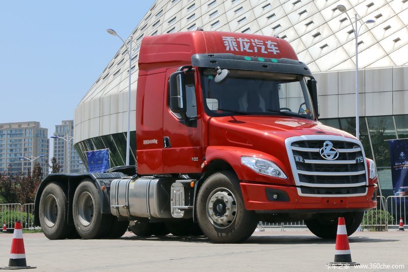 【图】东风柳汽 乘龙t5重卡 430马力 6x4长头牵引车(t