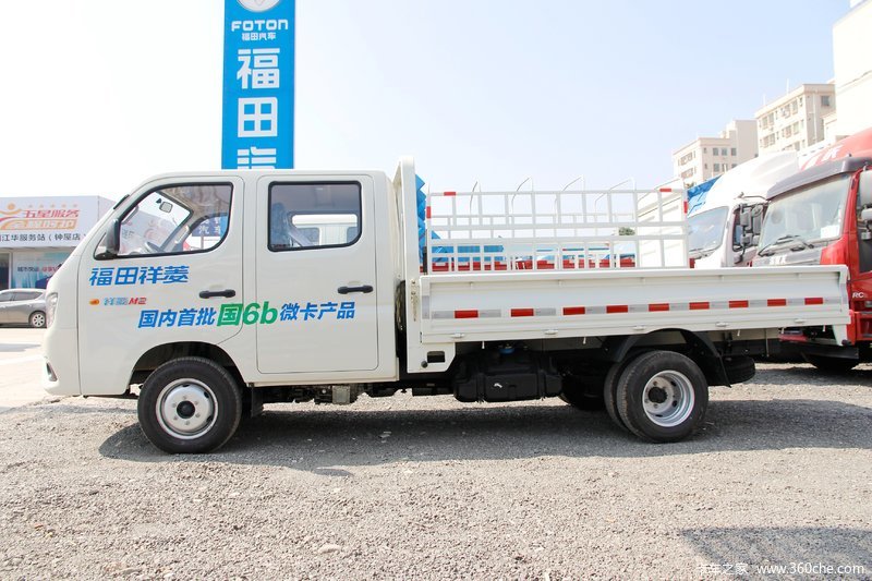 5l 116马力 汽油 3.1米双排栏板微卡(国六)(bj1032v4av5-01) 外观