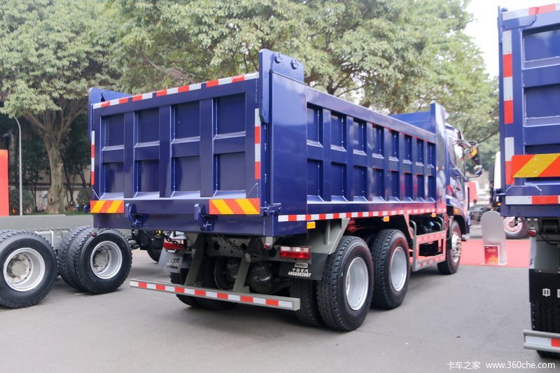 【图】重汽王牌 力狮 270马力 6x4 5.3米自卸车(国六)