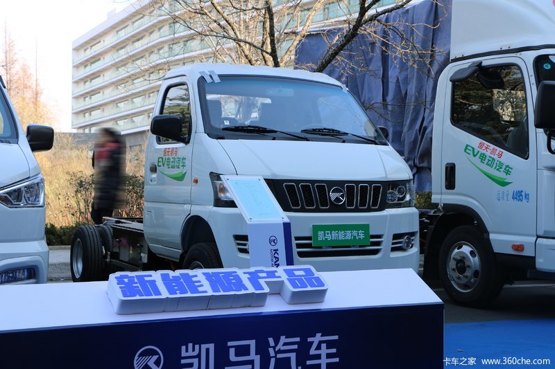【图】凯马 k01 3.5t 2.95米单排纯电动厢式微卡(kmc)