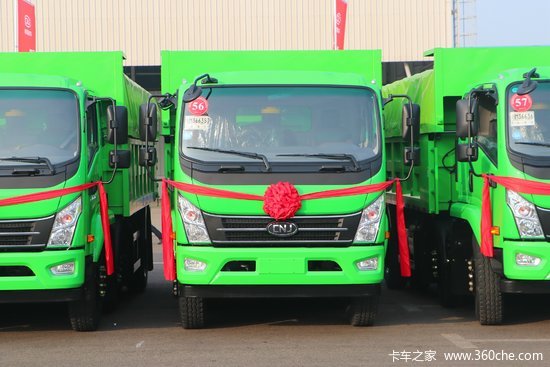 南骏汽车 瑞捷d50 200马力 4x2 5.3米自卸车(nja3180qpf42a)