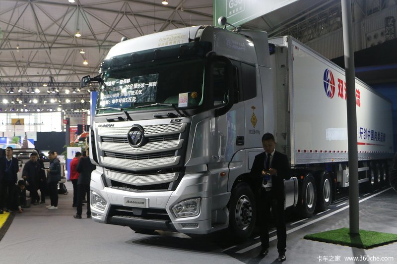 【图】福田 欧曼est 560马力 6x4 amt自动挡牵引车(国