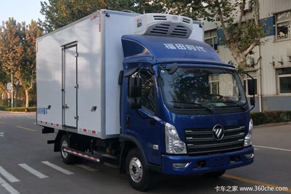 时代领航福田康明斯动力配法士特带同步器8档高端冷藏车