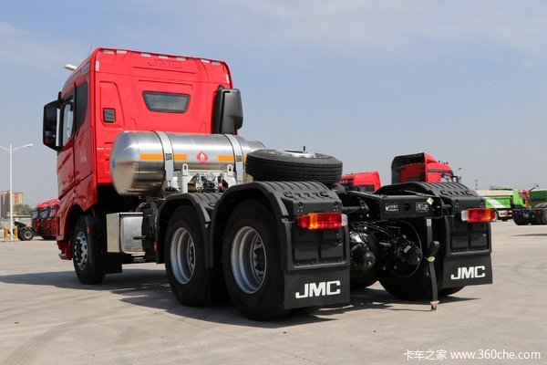 降价促销 车型名称 江铃重汽 威龙hv5重卡 460马力 6x4 lng牵引车