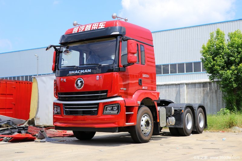 【图】陕汽商用车 轩德翼3 城际版 480马力 6x4 牵引车(sx4250x3l)