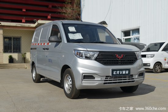 五菱荣光加长基本型封窗车99马力15l汽油2座封闭式货车国六