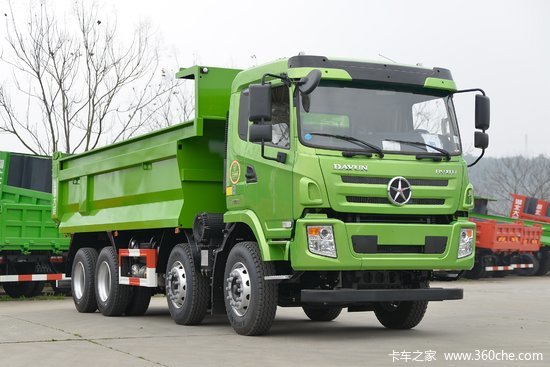 大运n6h重卡300马力8x458米自卸车10挡国六dyq3310d6fb