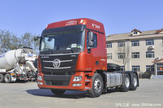 福田欧曼gtl北方版470马力6x4amt自动挡牵引车国六bj4259y6dhl05