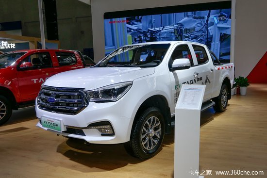 庆铃达咖tagaev2021款两驱大双排纯电动皮卡ql1040bevenhw