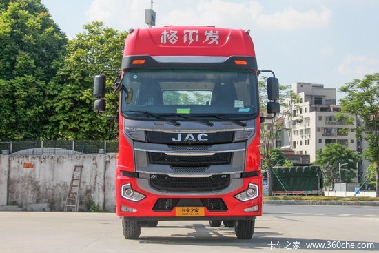 江淮格尔发a5xⅢ中卡10版245马力4x262米翼开启厢式载货车国六中国