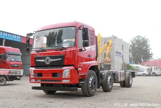 东风新疆畅行d3v260马力6x254米栏板载货车444速比国六dfv1253gp6d1