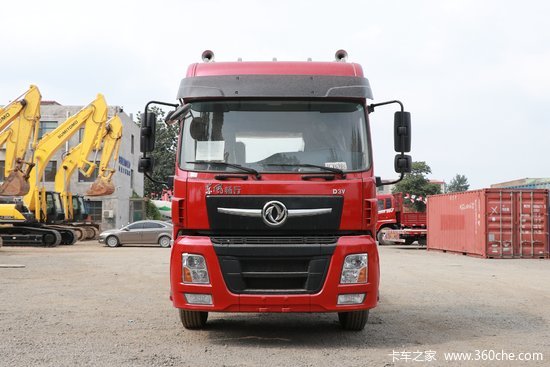 东风新疆畅行d3v260马力6x294米翼开启厢式载货车高顶速比3909dfv5253