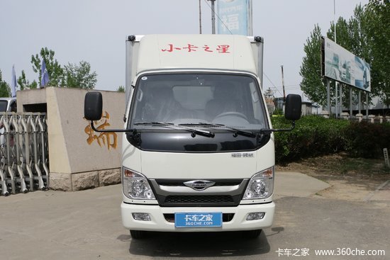 福田时代小卡之星216l122马力汽油367米单排翼开启厢式微卡bj5035xyk