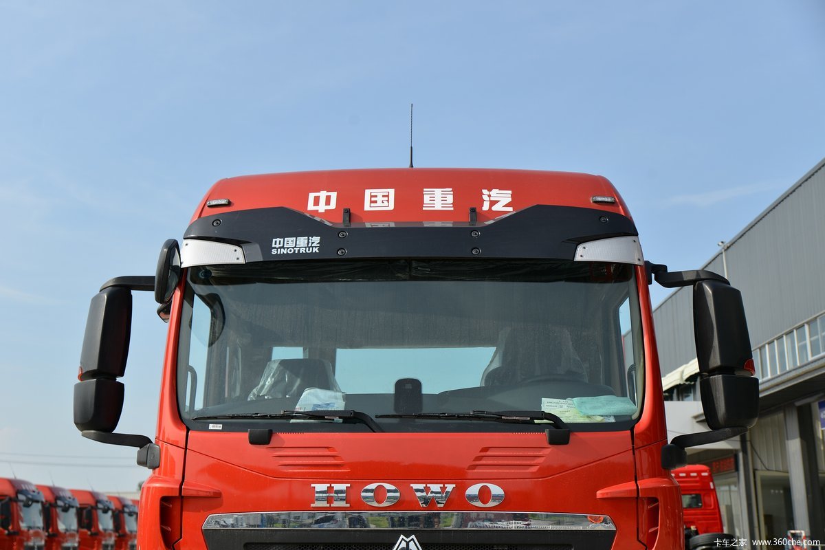 图中国重汽 HOWO TX重卡 460马力 6X4 牵引车 国六 ZZ4257W324GF1 实拍图片 1437295 卡车之家