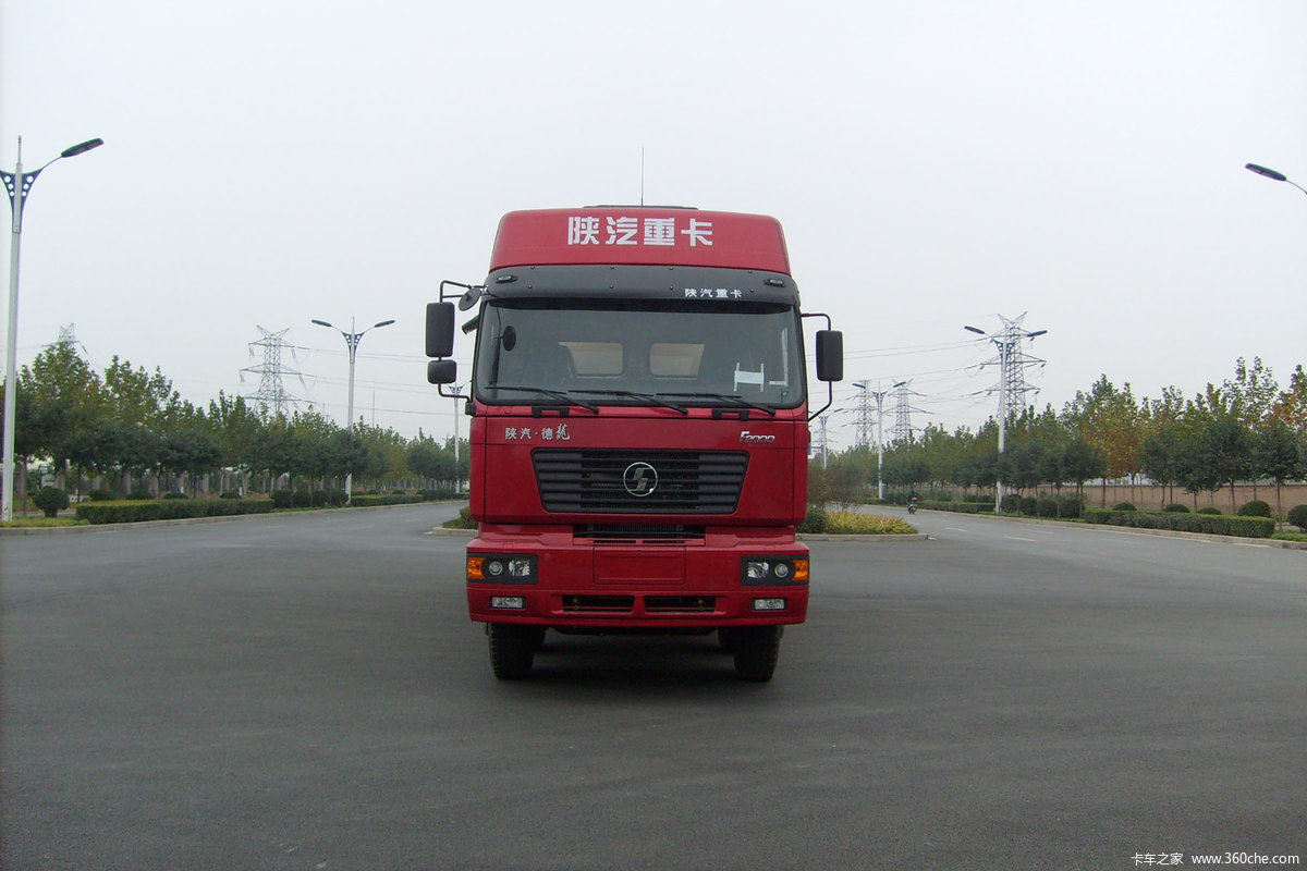 【图】陕汽 德龙f2000 300马力 8x4 粉粒物料车(中集牌)(zjv5315gfl