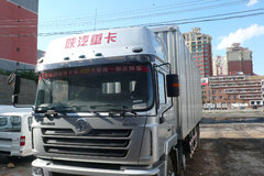 陕汽 德龙F3000重卡 336马力 8X4 9.4米厢式载货车(轻量化版)(SX5315XXYNT456) 卡车图片