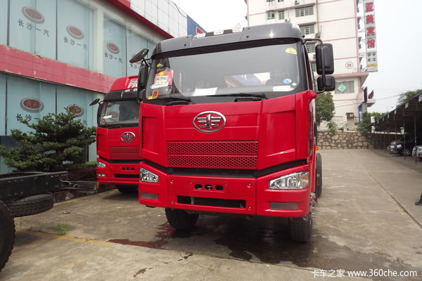 解放 J6P重卡 350马力 6X4 5.8米自卸车(平头)(CA3250P66K2L1T1A1E)