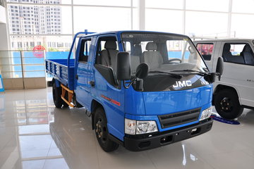 江铃新凯运102马力33米双排栏板轻卡窄体