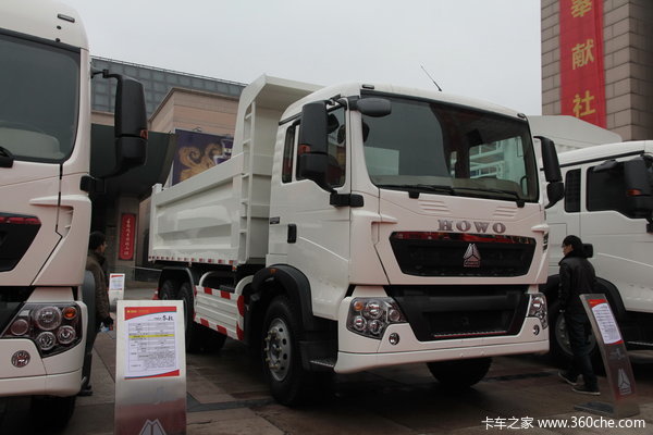 中国重汽 HOWO T5G系重卡 340马力 6X4 5.6米自卸车(ZZ3257N364GC2)