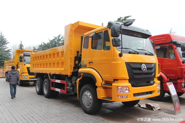 中国重汽 豪瀚J7B 380马力 6X4 6.2米自卸车(ZZ3255N4346E1)
